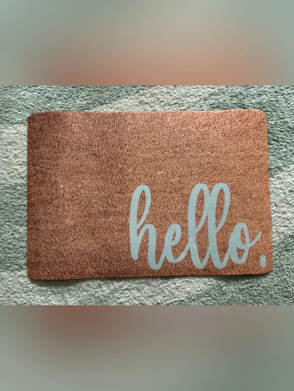 Hello Script Mat in Rust and White